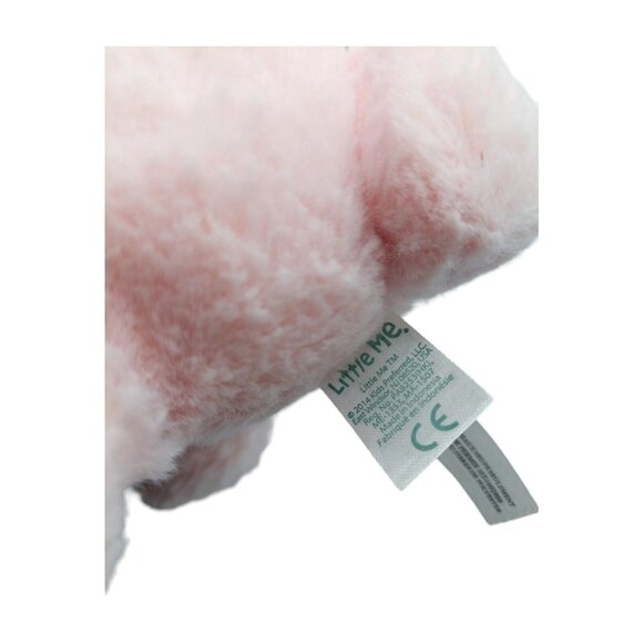 Little Me Plush Pink Bunny Rabbit Stuffed Animal 8" 2014 Easter - Picture 5 of 7